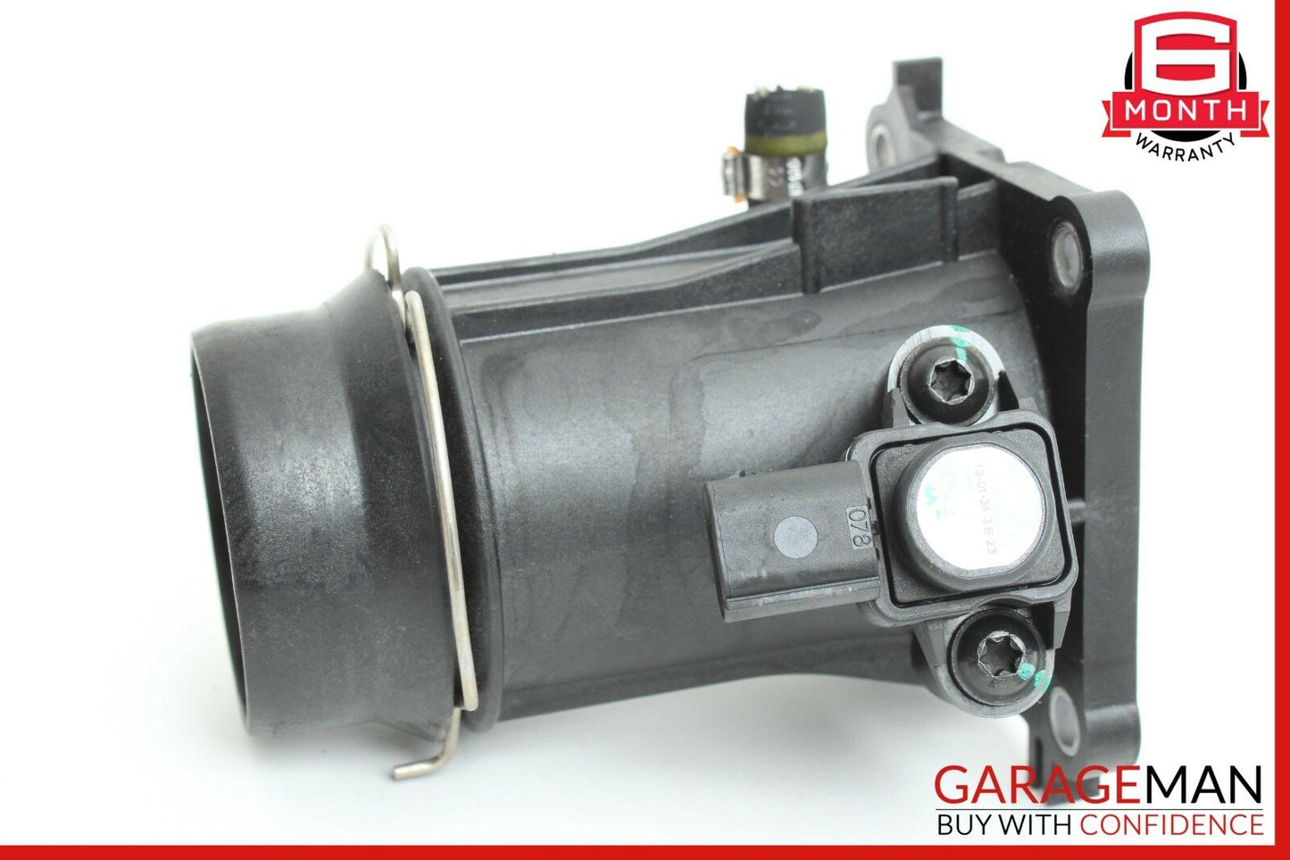 12-14 Mercedes W204 C250 1.8L Air Intake Pipe Hose w/ Pressure Sensor Assembly