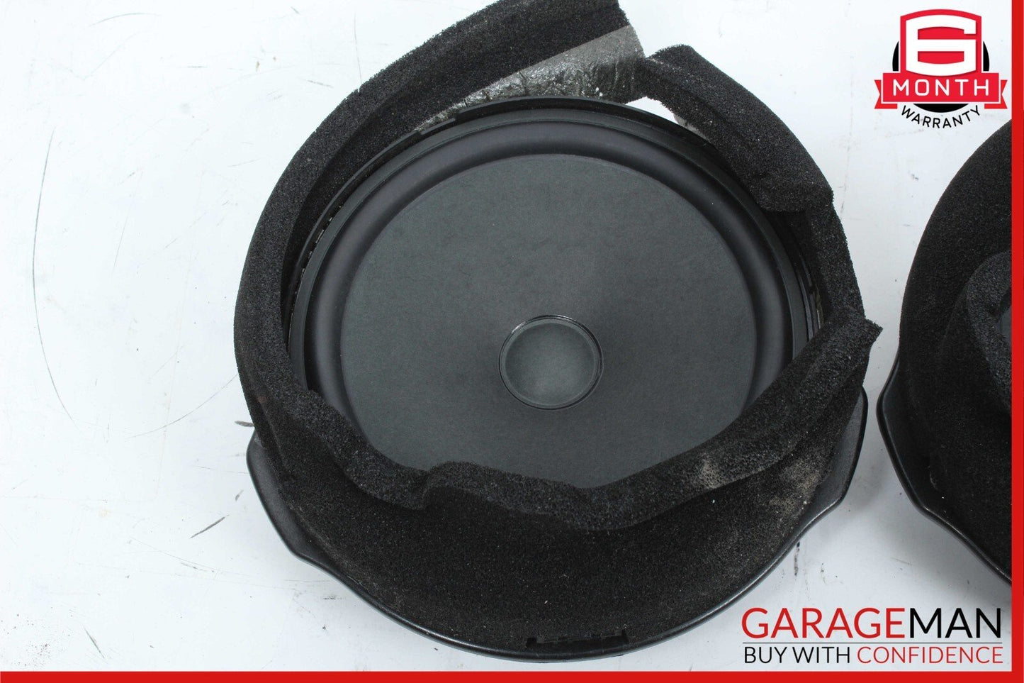 08-14 Mercedes W204 C300 Rear Right & Left Door Sound Speakers Set of 2 OEM