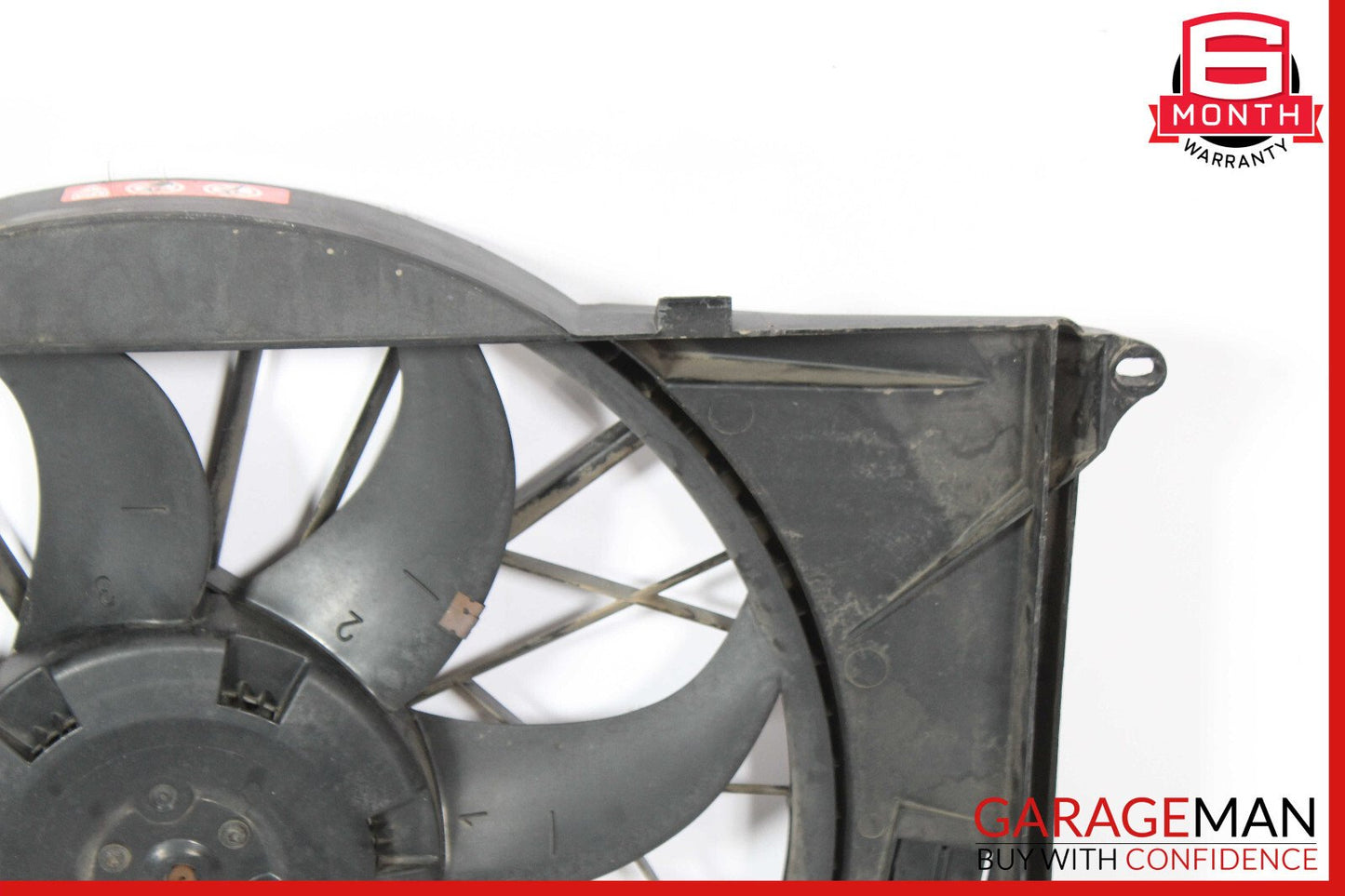 03-12 Mercedes R230 SL550 SL500 Engine Motor Cooling Radiator Fan Assembly OEM