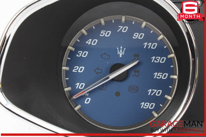 14-17 Maserati Quattroporte M156 Instrument Cluster Speedometer OEM