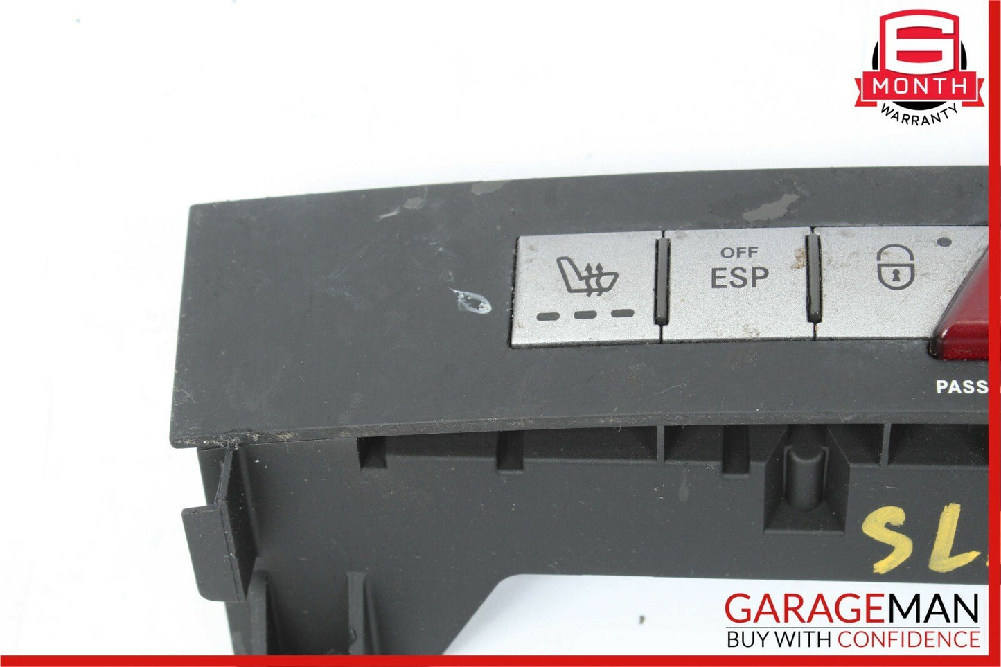05-08 Mercedes R171 SLK280 Dash Hazard Light Seat Heat ESP Lock Switch Control
