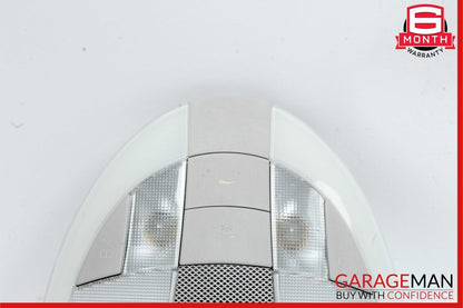 07-09 Mercedes W211 E350 E550 Rear Top Overhead Dome Light Reading Map Lamp Grey