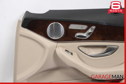 15-20 Mercedes W205 C300 C43 AMG Front Right Side Interior Door Panel Cover OEM