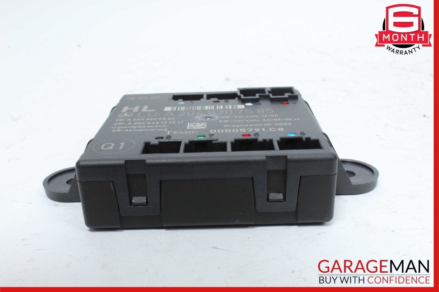 08-18 Mercedes W204 C350 CLS550 GLK350 Rear Left Side Door Control Module OEM
