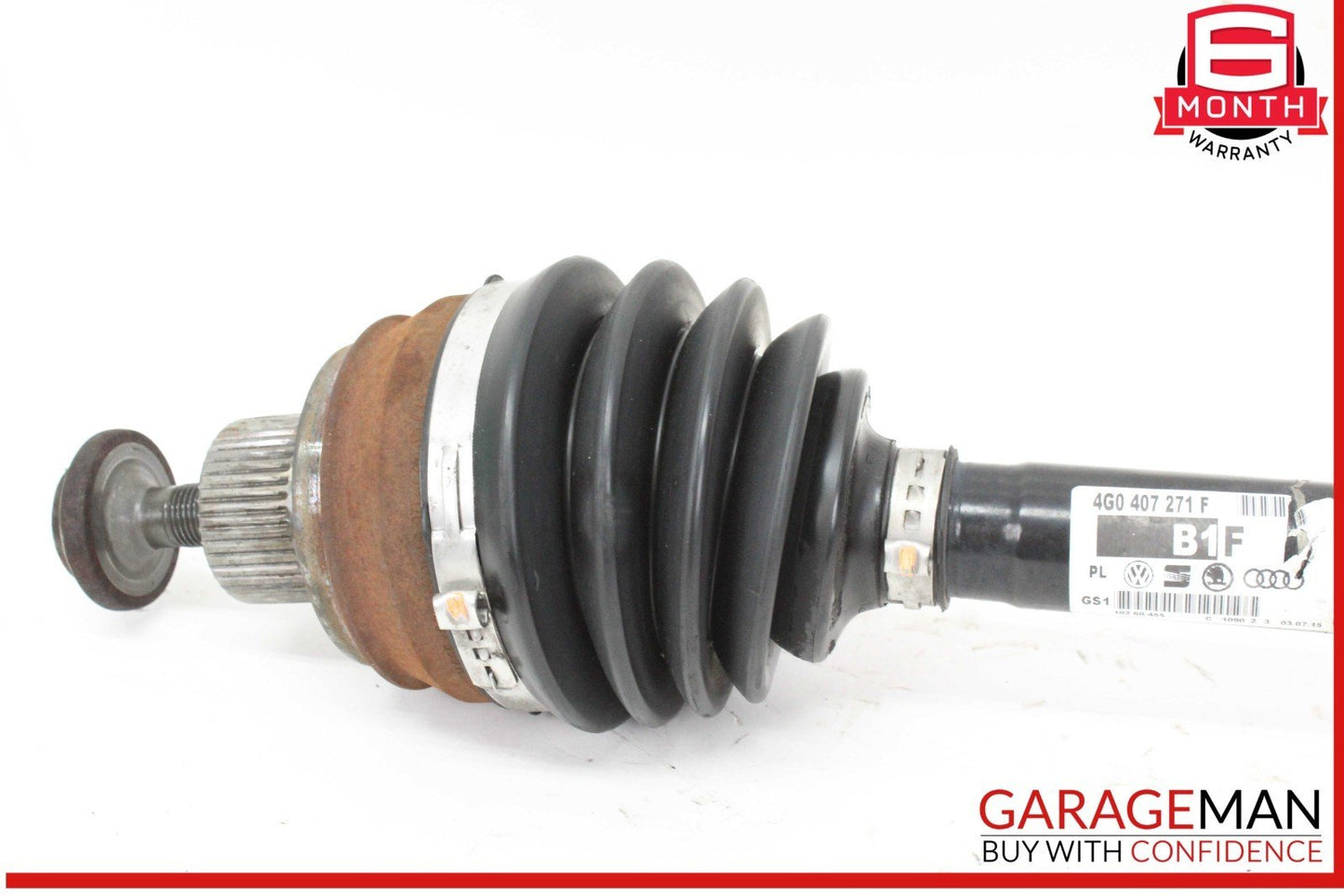 2012-2016 Audi A8 Front Left Or Right CV Axle Shaft 4G0407271F Genuine