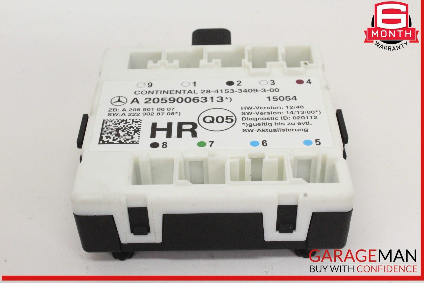15-18 Mercedes W205 C300 Rear Right Passenger Side Door Control Module Unit OEM