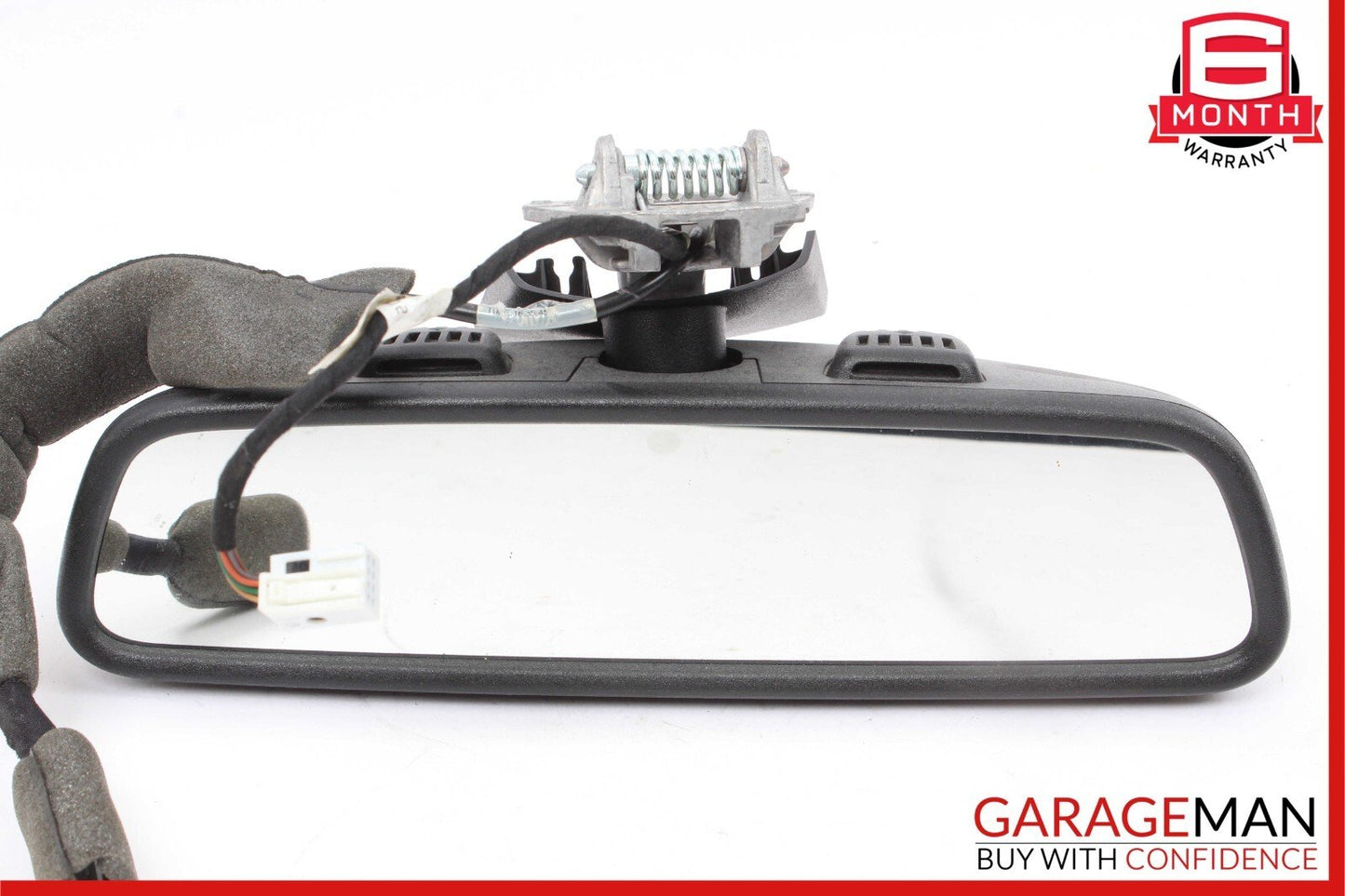 10-16 Mercedes W204 C250 E400 Interior Upper Rear View Mirror Black 2048104217