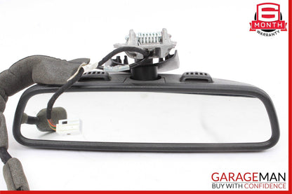 10-16 Mercedes W204 C250 E400 Interior Upper Rear View Mirror Black 2048104217
