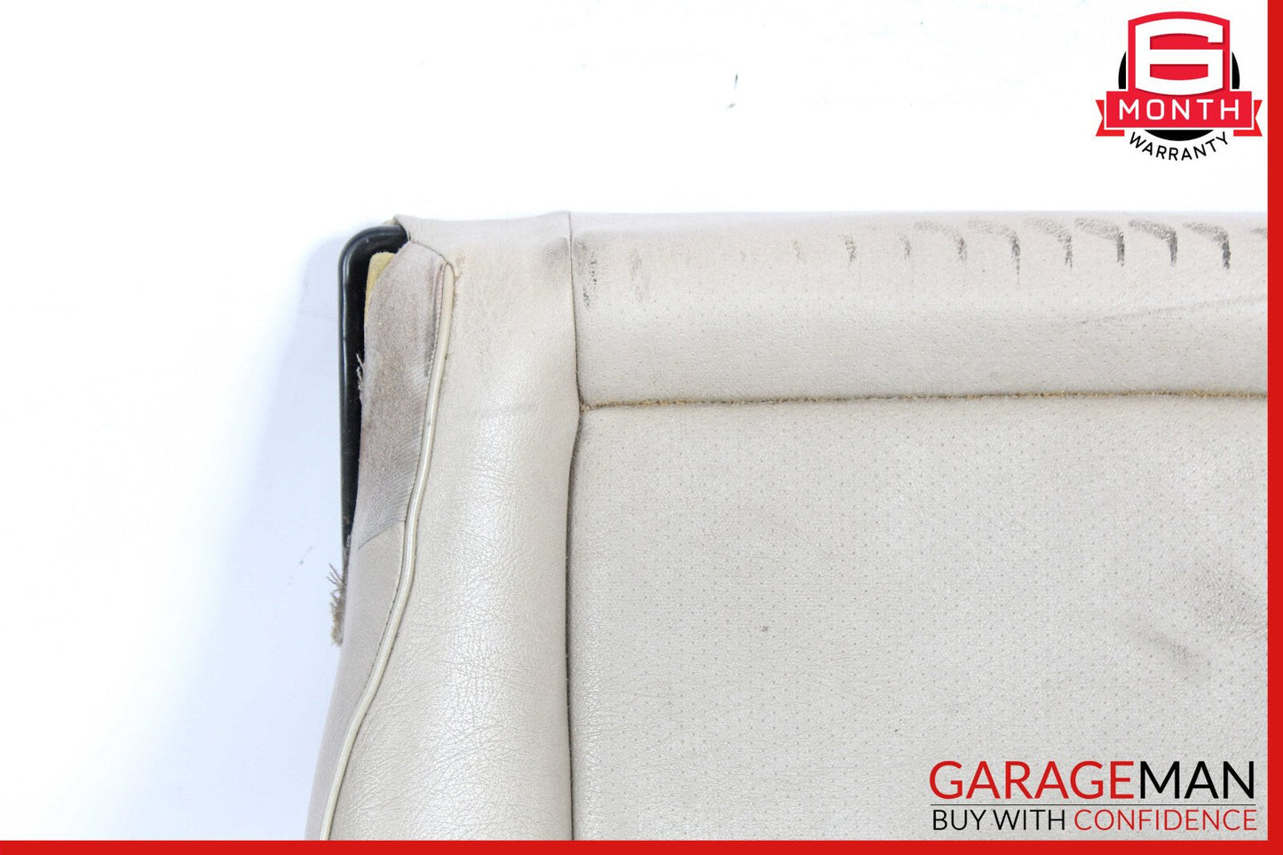 94-00 Mercedes W202 C280 Front Right Lower Bottom Seat Cushion Beige OEM