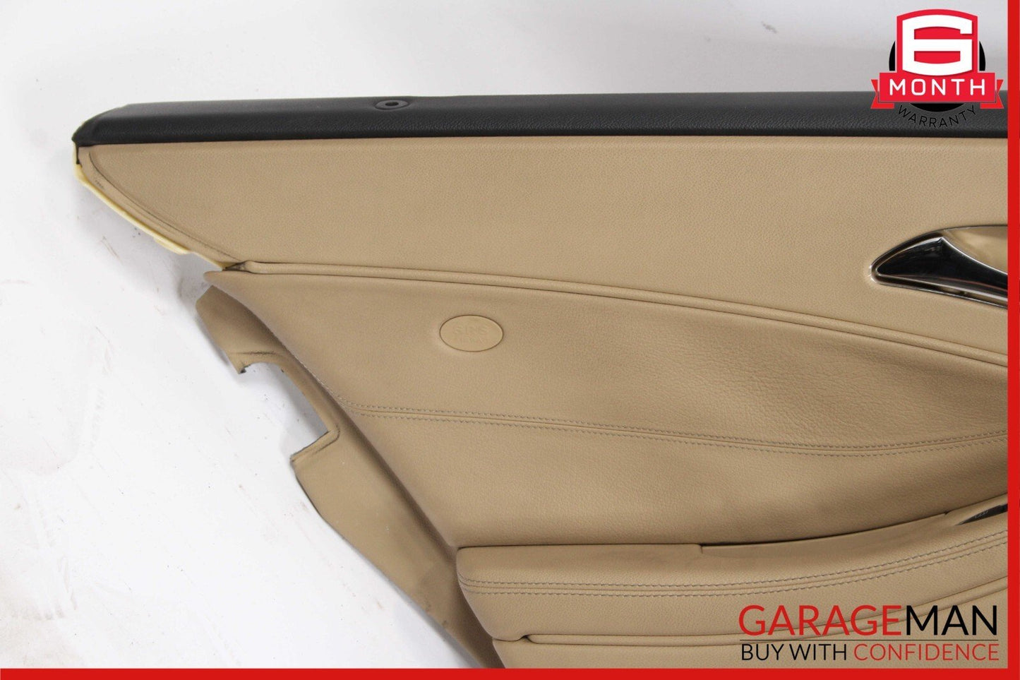 06-11 Mercedes W219 CLS500 CLS550 Rear Left Interior Door Panel Cover Brown