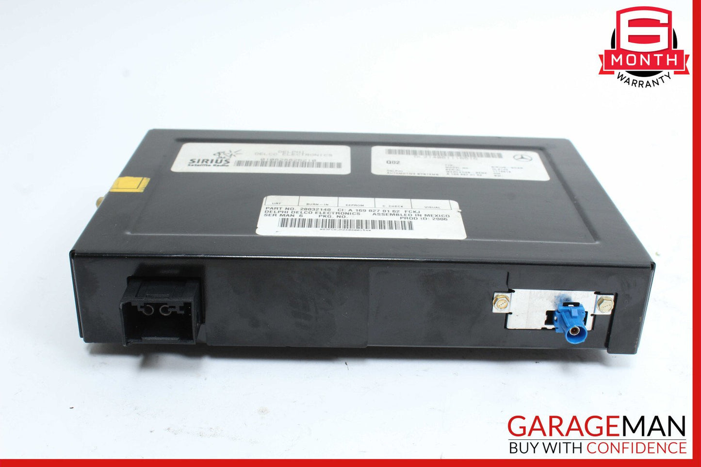 03-09 Mercedes X164 GL450 CLK350 Sirius Satellite Radio Receiver 1698270162 OEM