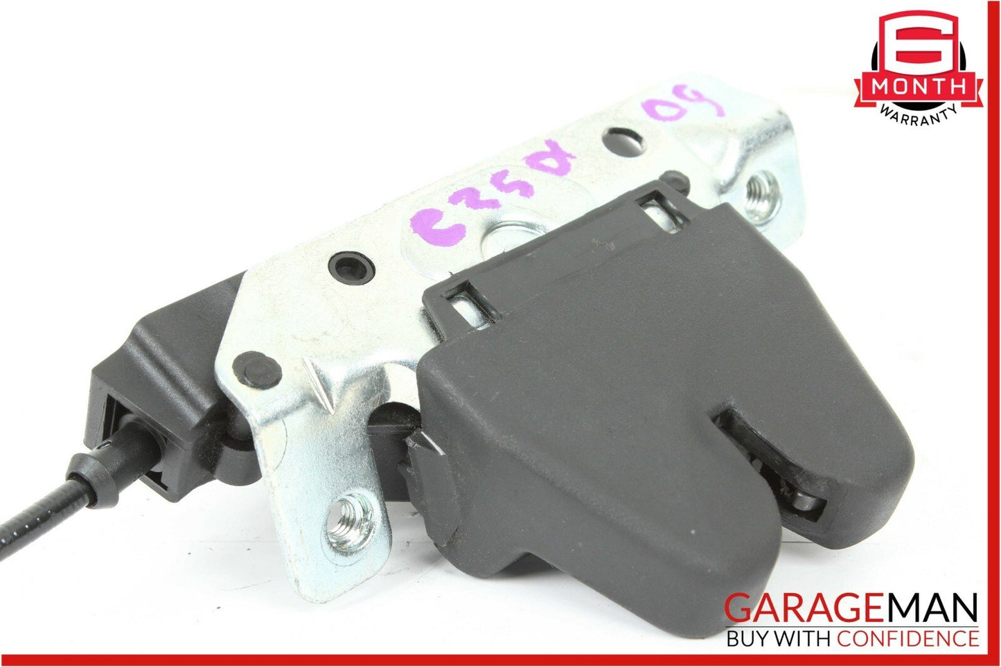 08-15 Mercedes W204 C350 Trunk Lid Lock Latch Actuator w/ Cylinder Mechanism OEM