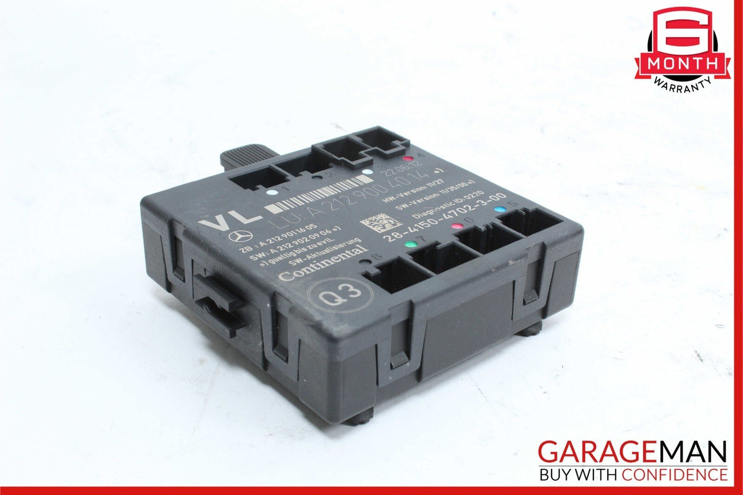 08-18 Mercedes SLK250 CLS500 C250 E350 Front Left Side Door Control Module Unit