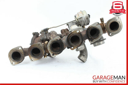 07-14 Mercedes CL600 S600 V12 Right Side Turbocharger Turbo Manifold Assembly