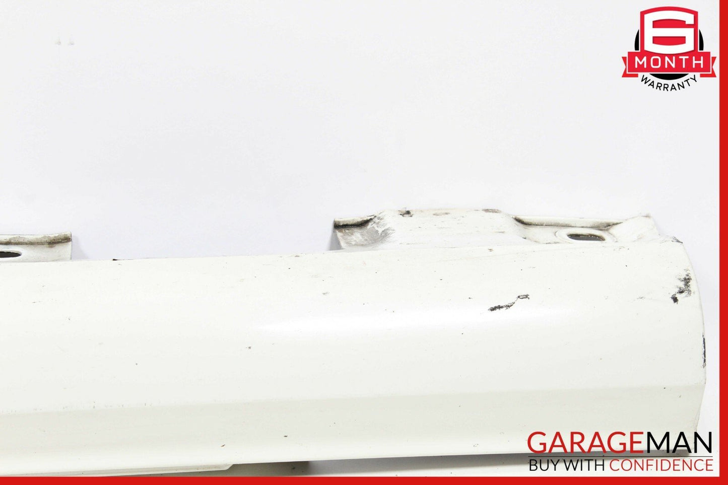 08-14 Mercedes W204 C250 C280 Sport Left Side Rocker Skirt Molding Panel White