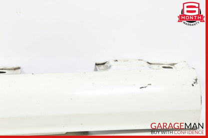 08-14 Mercedes W204 C250 C280 Sport Left Side Rocker Skirt Molding Panel White
