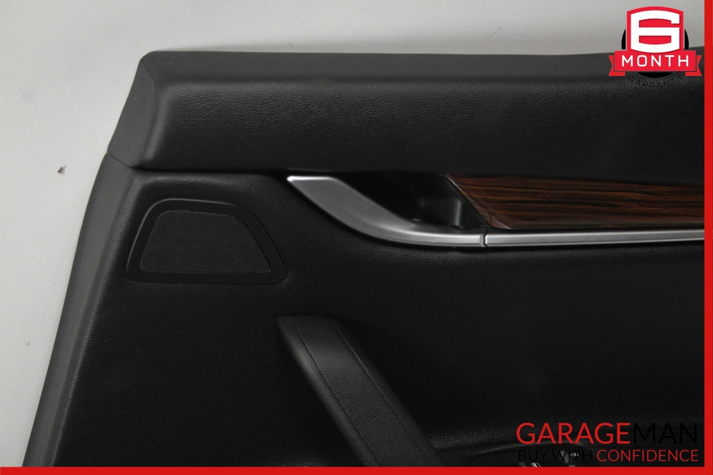 14-17 Maserati Ghibli Rear Right Side Interior Door Trim Panel Assembly Black
