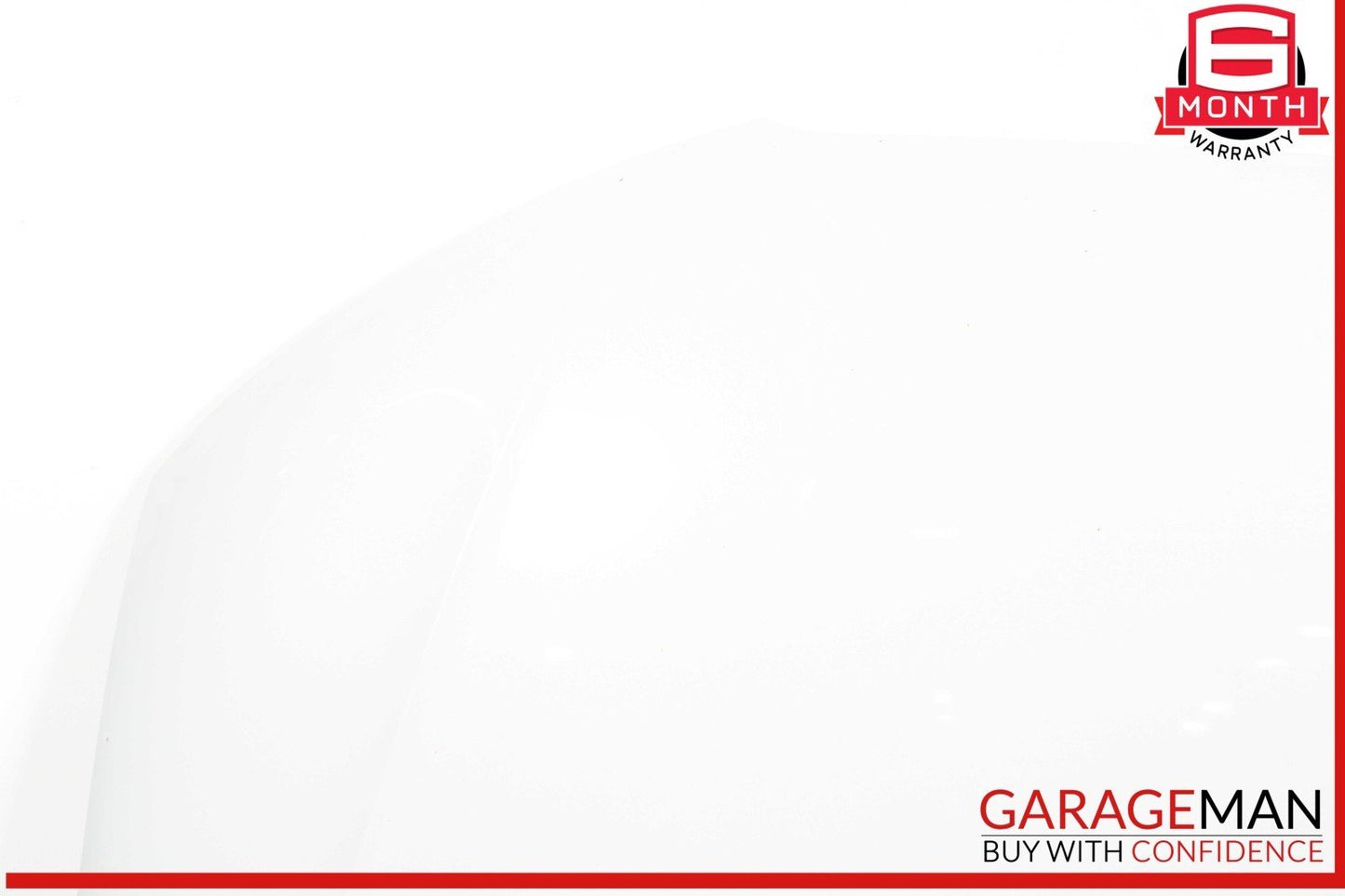 09-16 Audi A4 S4 Front Hood Shell Bonnet Panel White OEM
