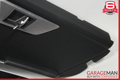 10-15 Mercedes X204 GLK350 Rear Right Side Interior Door Trim Panel Cover Black