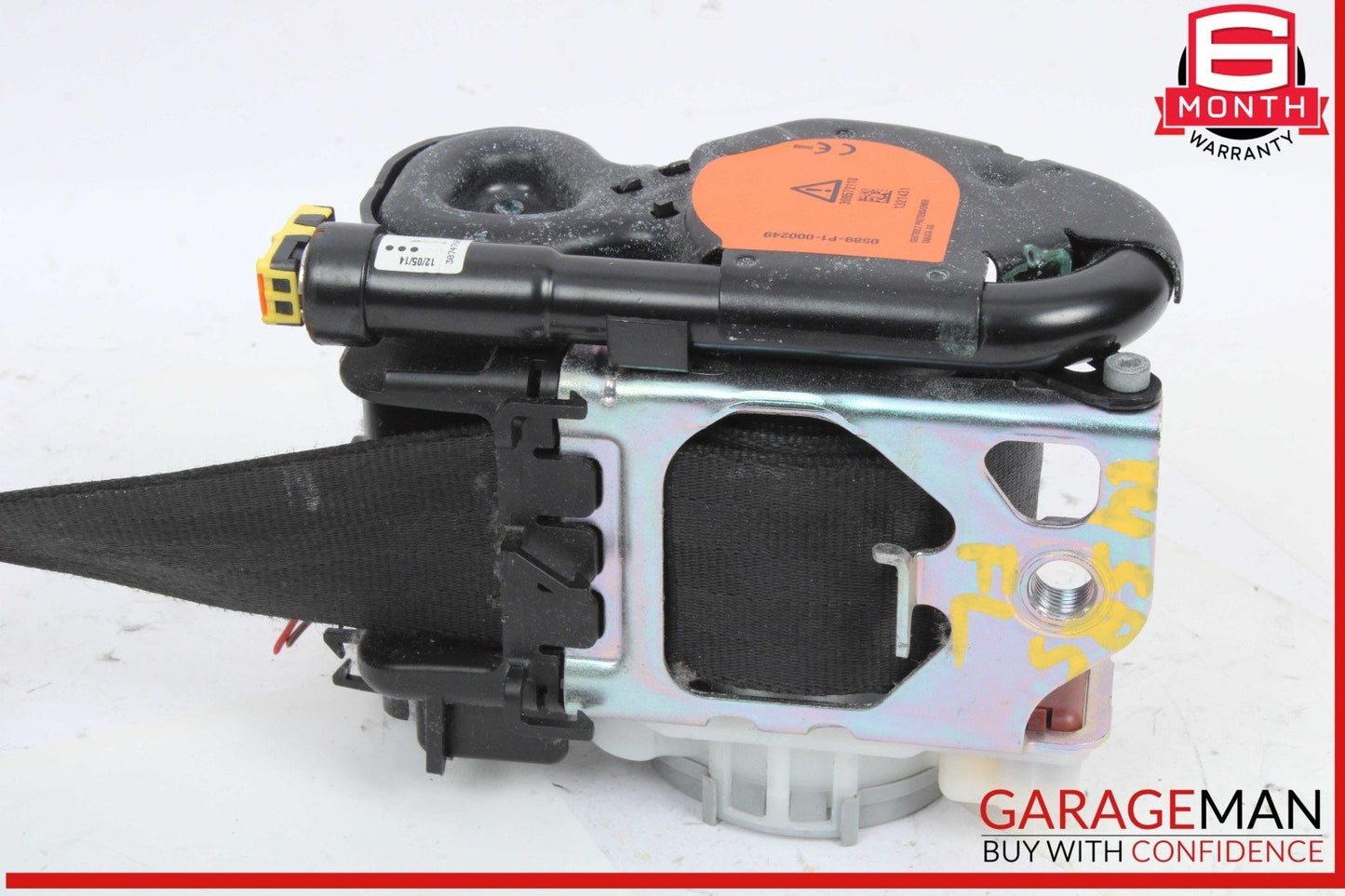09-17 Audi SQ5 Q5 Front Left Driver Side Seat Belt Seatbelt Black 8R1857705N OEM