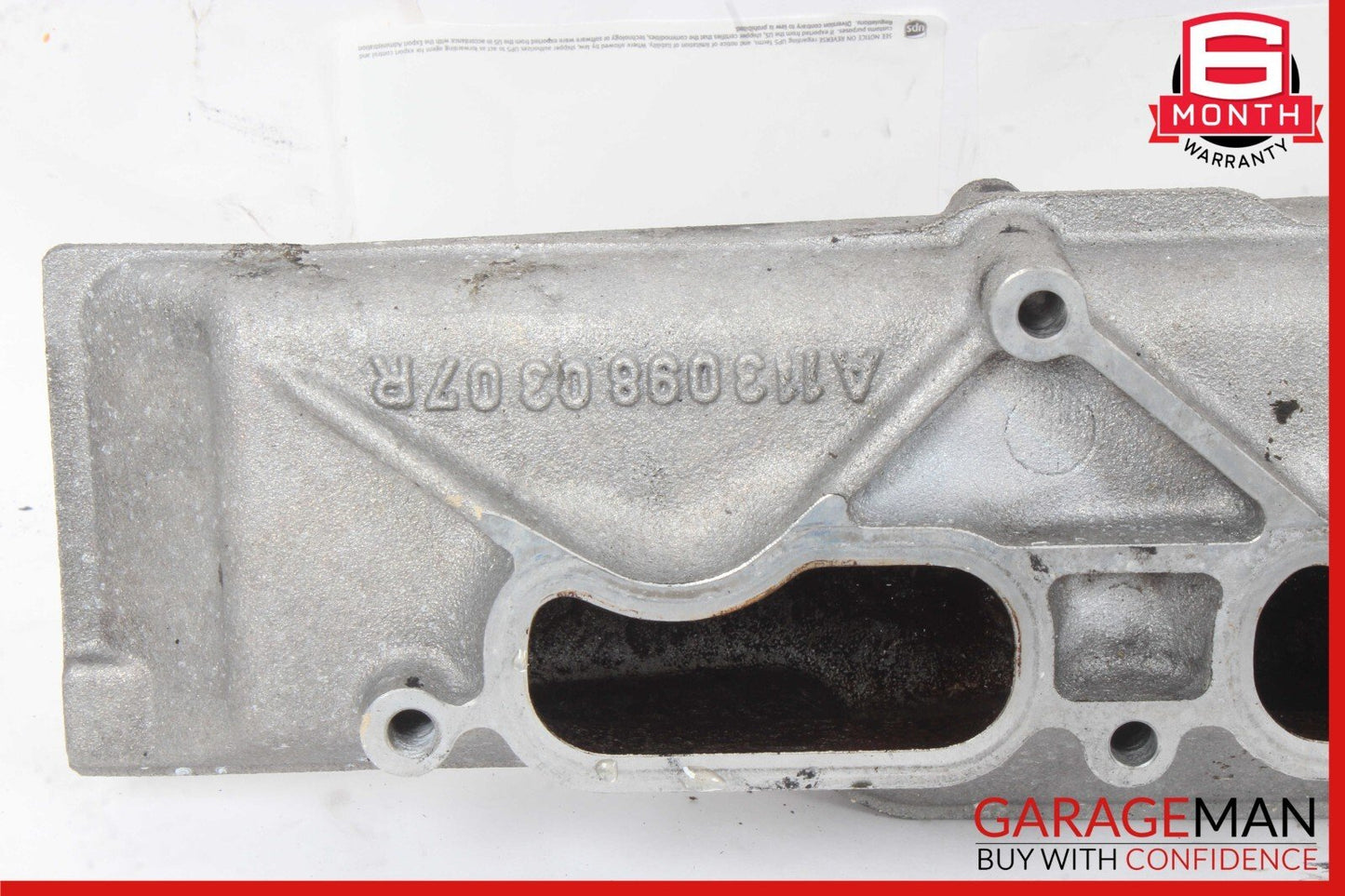 03-08 Mercedes R230 SL55 CL55 AMG Left Engine Kompressor Air Intake Manifold OEM