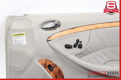 03-05 Mercedes W209 CLK500 Front Right Side Interior Door Panel Assembly Grey