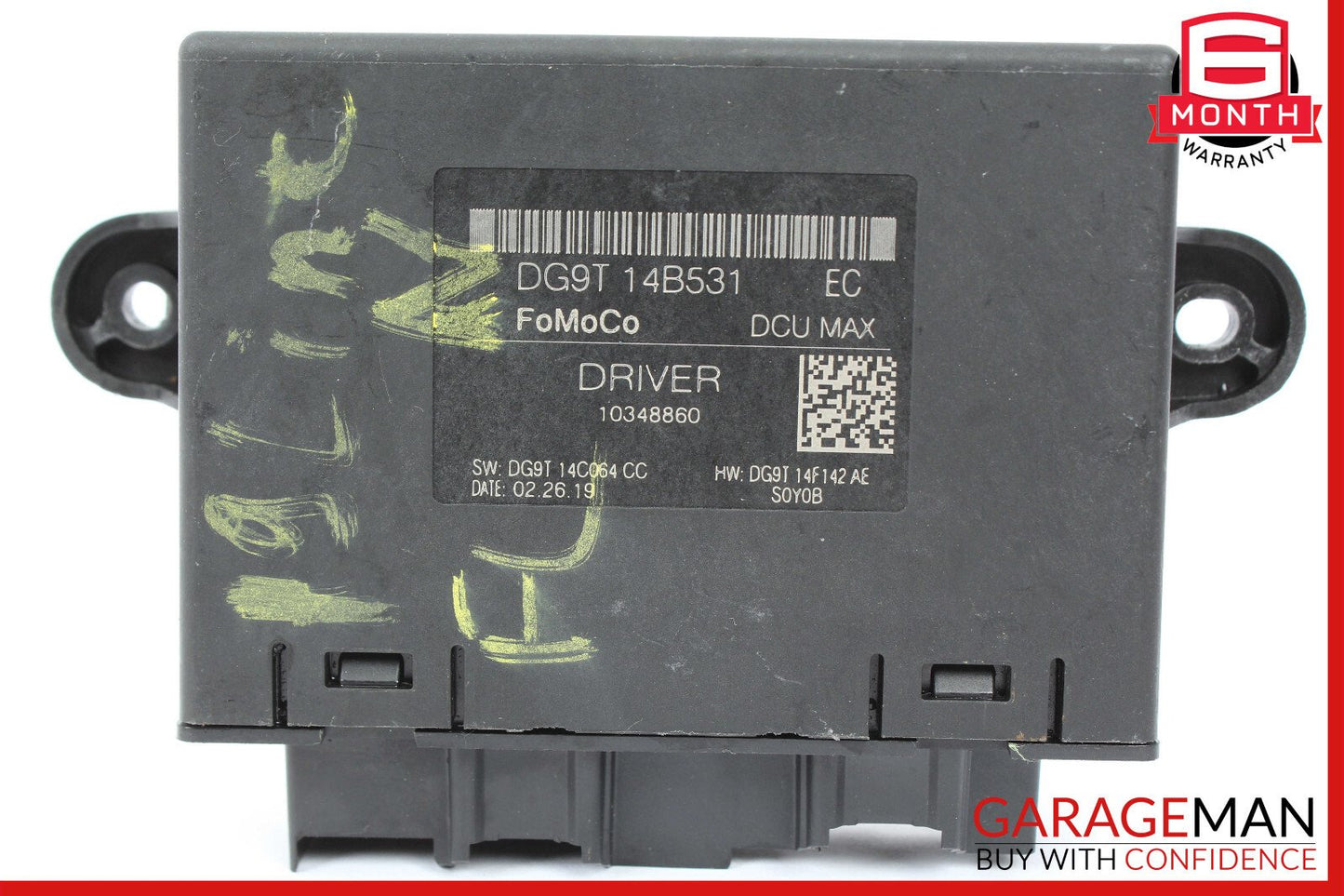 19-21 Lincoln Nautilus Front Left Driver Side Door Control Module OEM