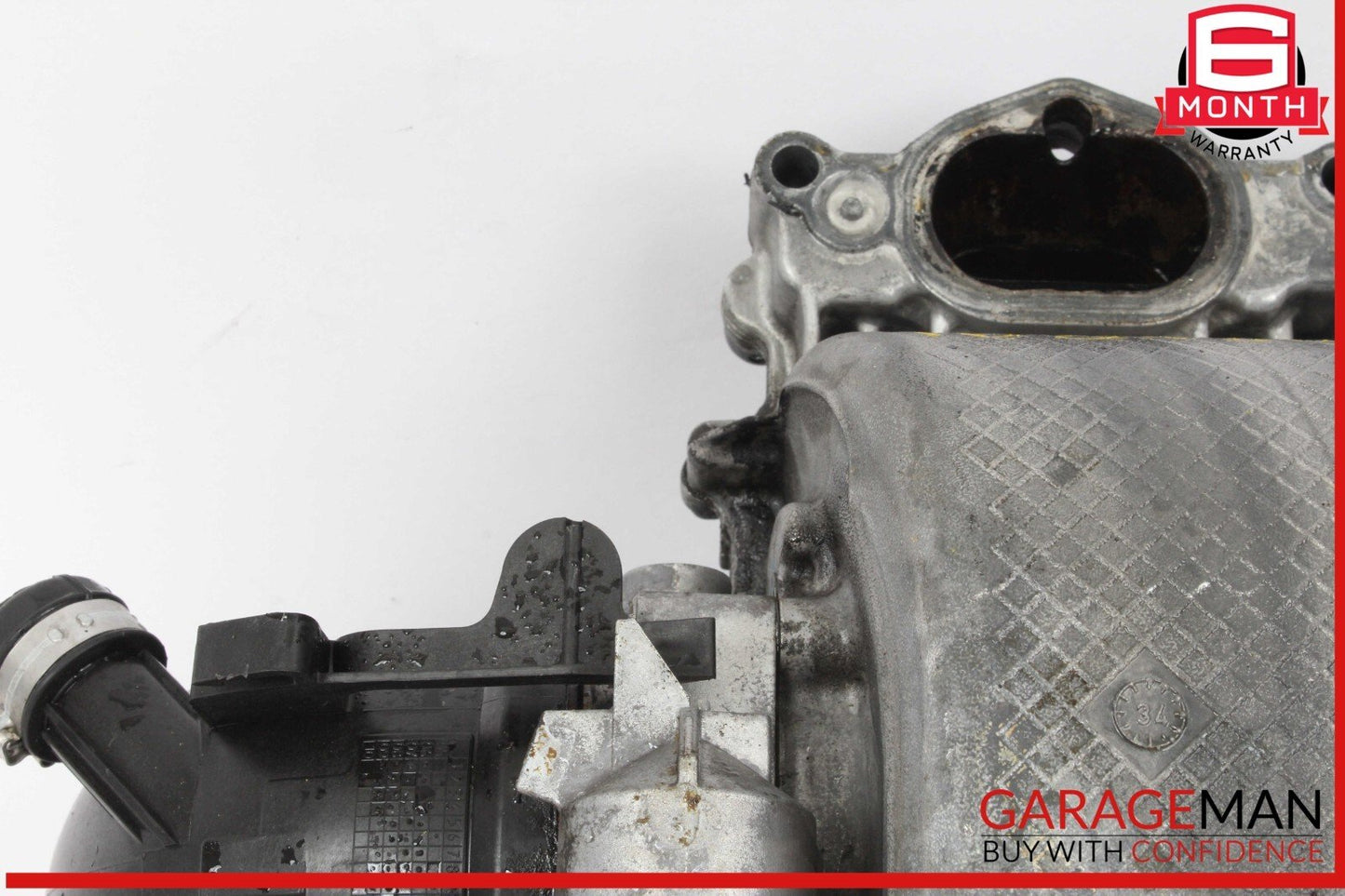 10-13 Mercedes W221 S400 Hybrid Engine Air Intake Manifold Assembly OEM