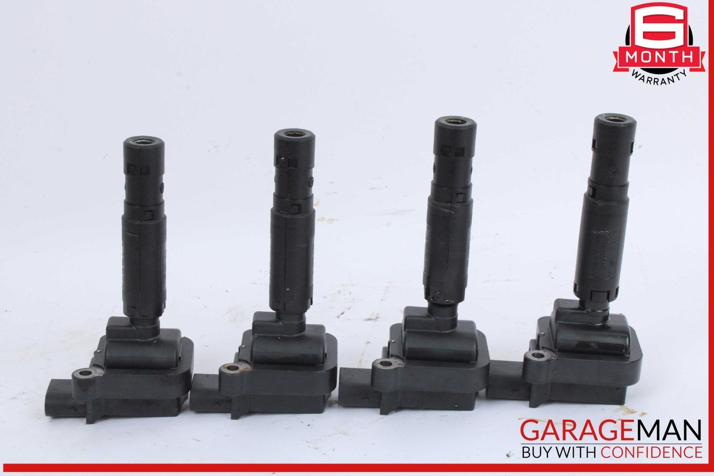 12-15 Mercedes W204 C250 CGI Engine Ignition Coil Spark Plug Set of 4 OEM