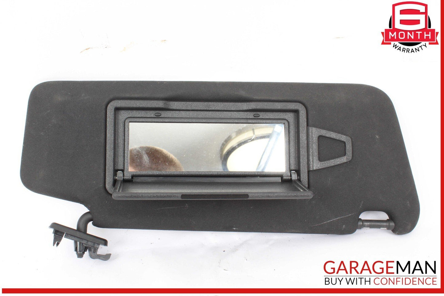 08-14 Mercedes W204 C250 C300 C350 Front Right Side Sunvisor Sun Visor Black OEM