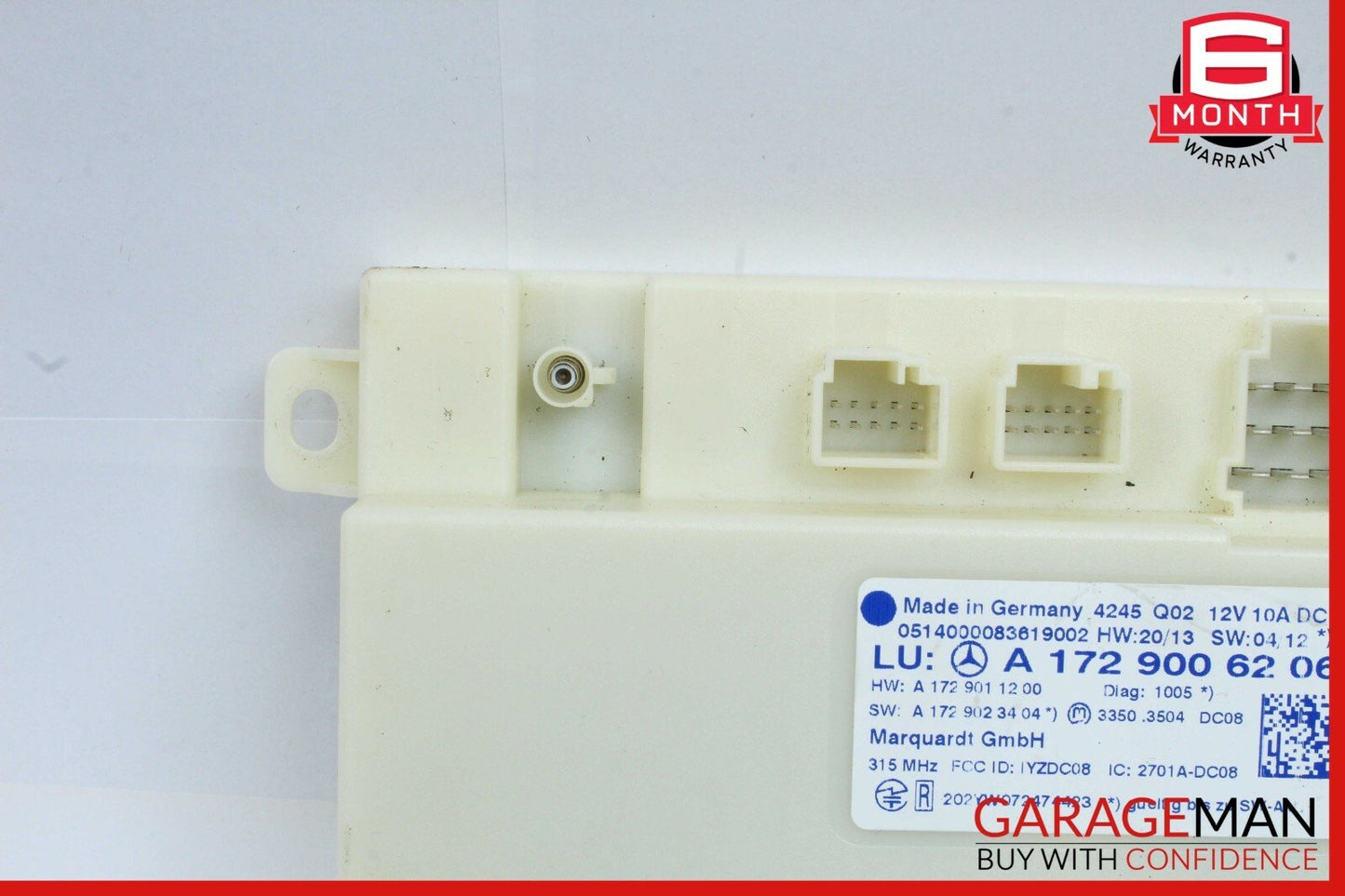 10-15 Mercedes SLK350 C250 C300 Keyless Go Entry Control Module 1729006206 OEM