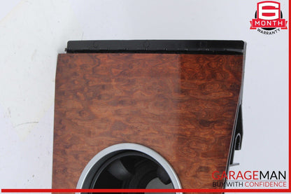 06-12 Mercedes W164 ML350 GL450 Center Console Cup Holder Compartment Wood OEM