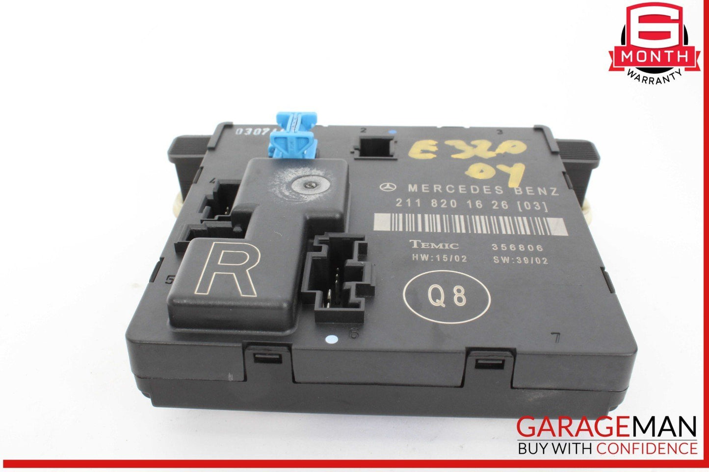 03-09 Mercedes W211 E320 4MATIC Rear Right Side Door Control Module Unit OEM