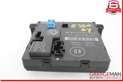 03-09 Mercedes W211 E320 4MATIC Rear Right Side Door Control Module Unit OEM