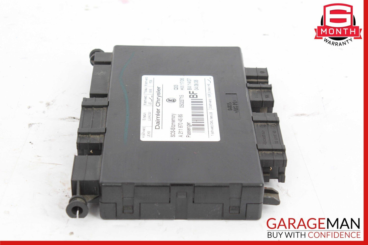 03-12 Mercedes X164 GL450 SLK350 Front Right Seat Control Module 2118704585 OEM