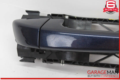11-18 Porsche Cayenne 958 Right Passenger Side Exterior Door Handle Blue OEM
