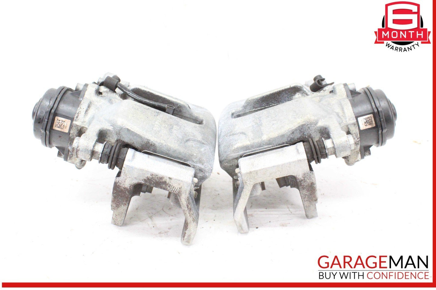 12-17 Audi A7 A6 Rear Left & Right Side Brake Calipers Set of 2 Pc OEM