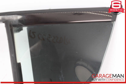 12-18 Mercedes W218 CLS550 Rear Left Side Quarter Door Window Auto Glass