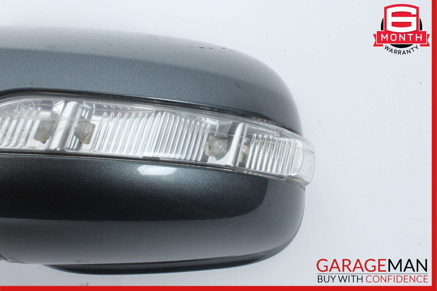 07-09 Mercedes W211 E320 E350 Front Left Side Door Mirror Rear View Grey OEM