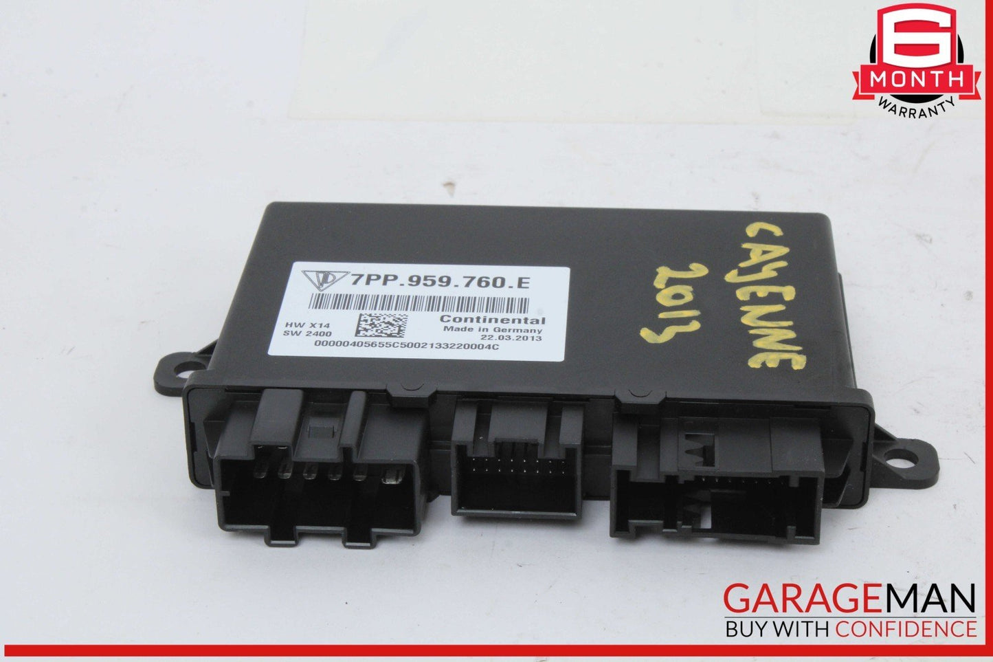 11-18 Porsche Cayenne 958 AWD Front Left or Right Side Seat Control Module OEM