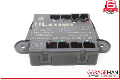 08-18 Mercedes W212 E350 CLS500 C250 Rear Left Side Door Control Module Unit OEM