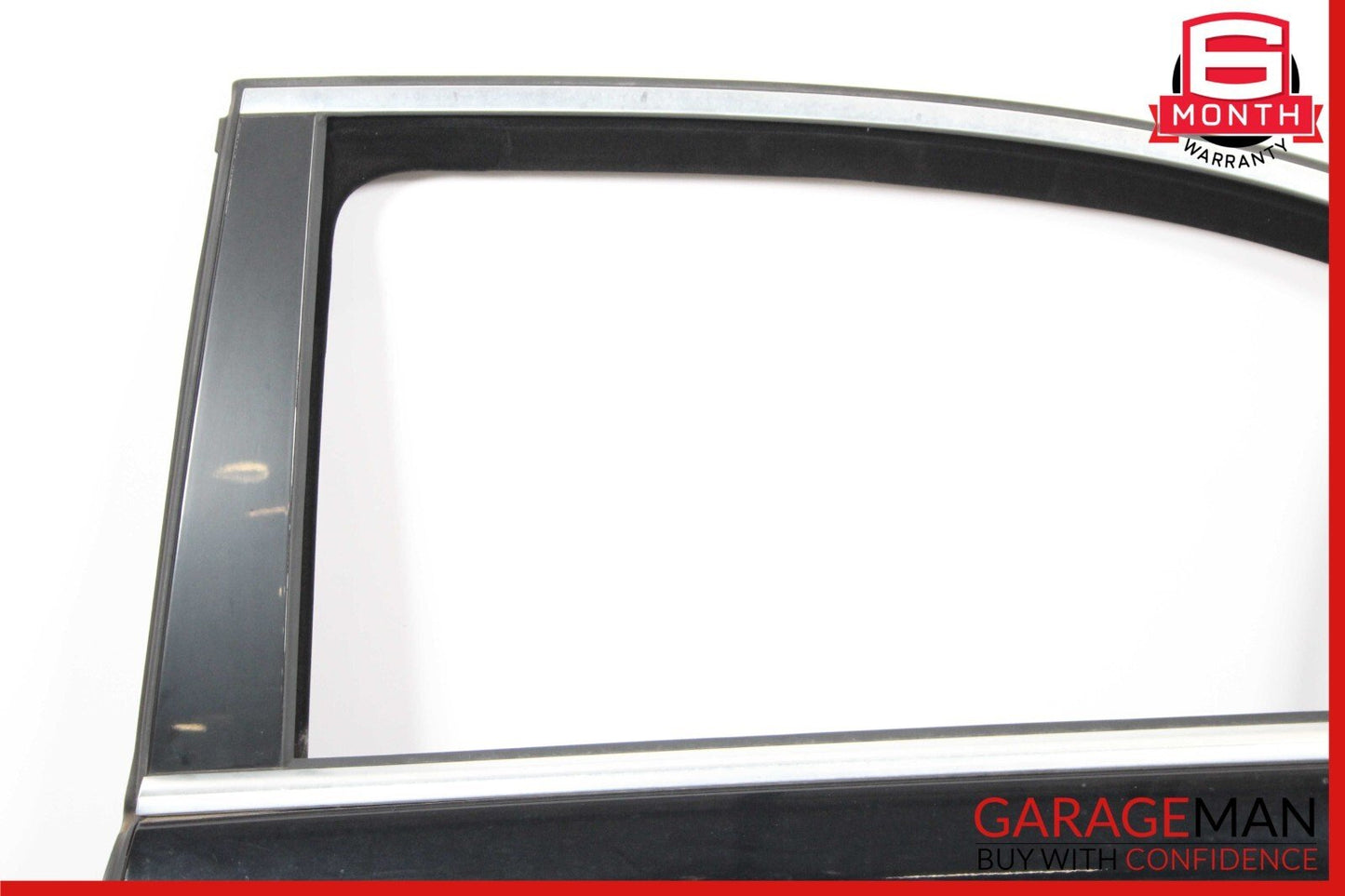 07-13 Mercedes W221 S550 S600 Rear Left Driver Side Exterior Door Shell Black