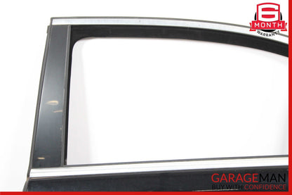 07-13 Mercedes W221 S550 S600 Rear Left Driver Side Exterior Door Shell Black