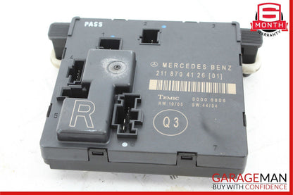 03-09 Mercedes W211 E350 E550 Rear Right Passenger Side Door Control Module Unit
