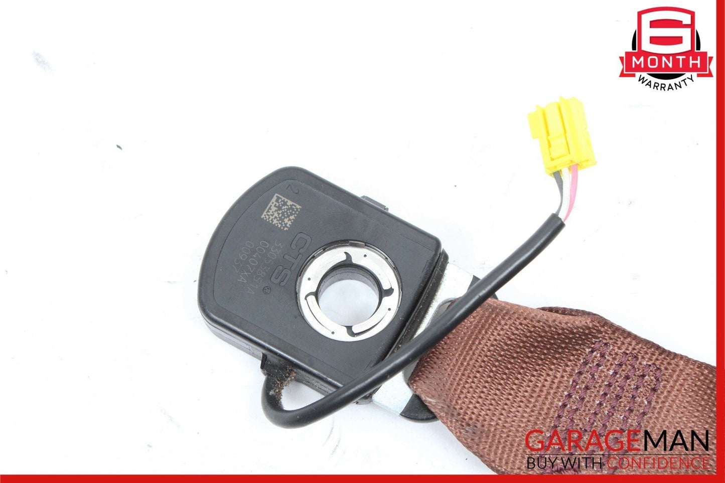 07-10 Mercedes W216 CL550 Front Right Side Seatbelt Seat Belt Retractor Red