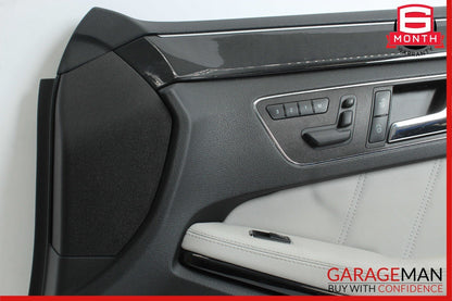10-13 Mercedes W212 E350 E550 Front Right Side Interior Door Panel Cover Grey