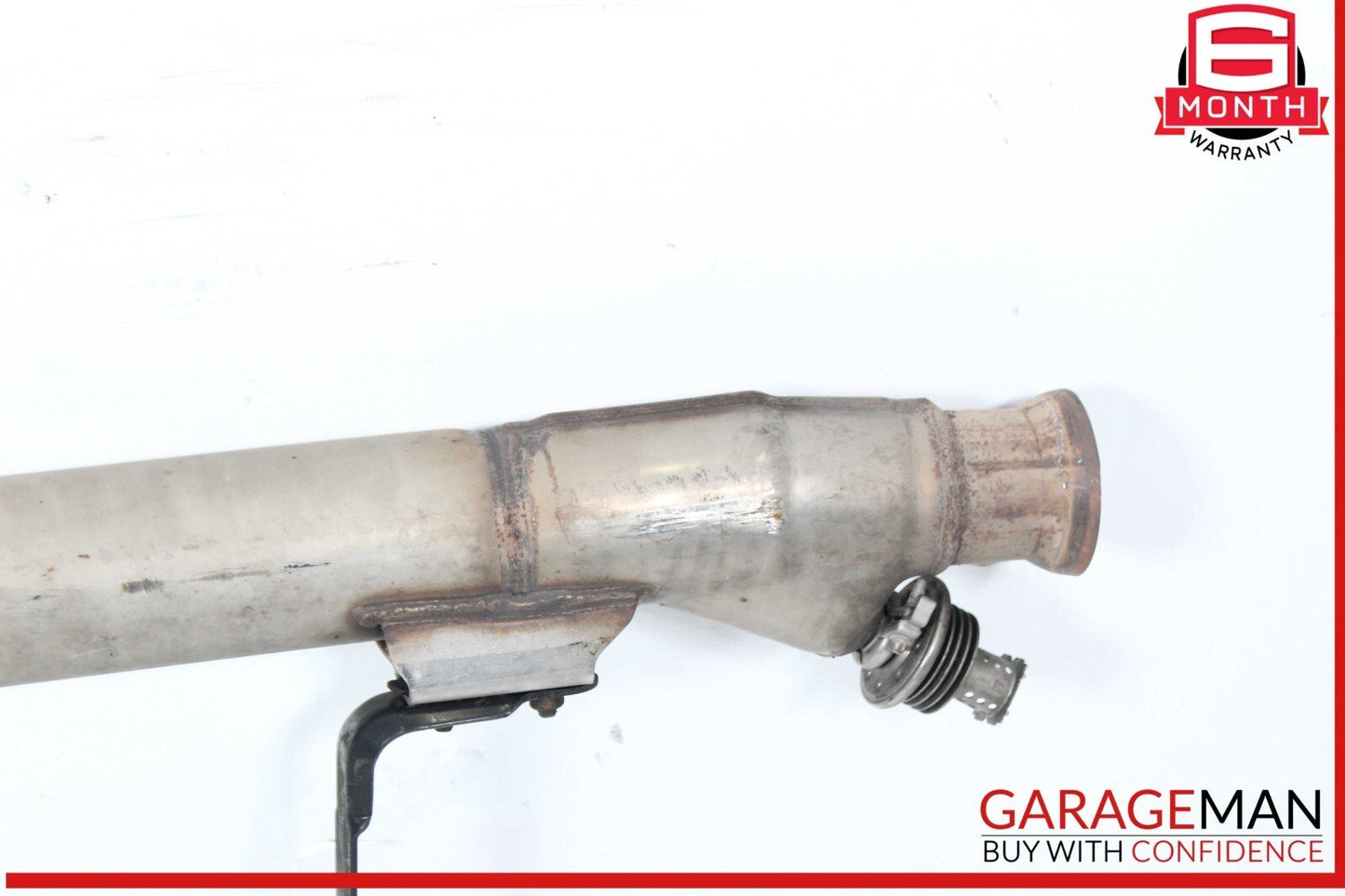 11-13 Mercedes W212 E350 Diesel Bluetec Center Exhaust Pipe Silencer OEM