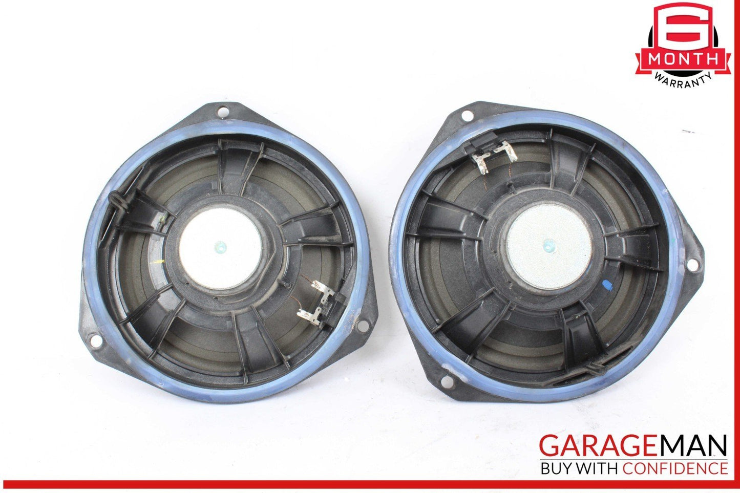 14-17 Maserati Ghibli Rear Right & Left Side Door Sound Audio Speaker Set of 2
