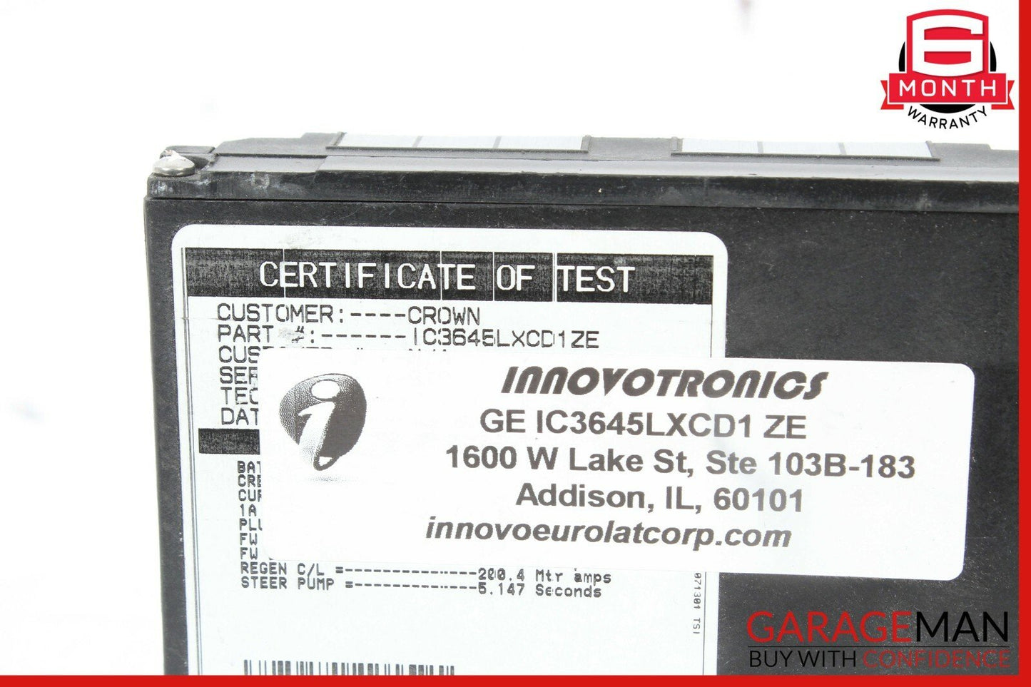 GE Control Card CROWN Integrity Control Card Module Unit