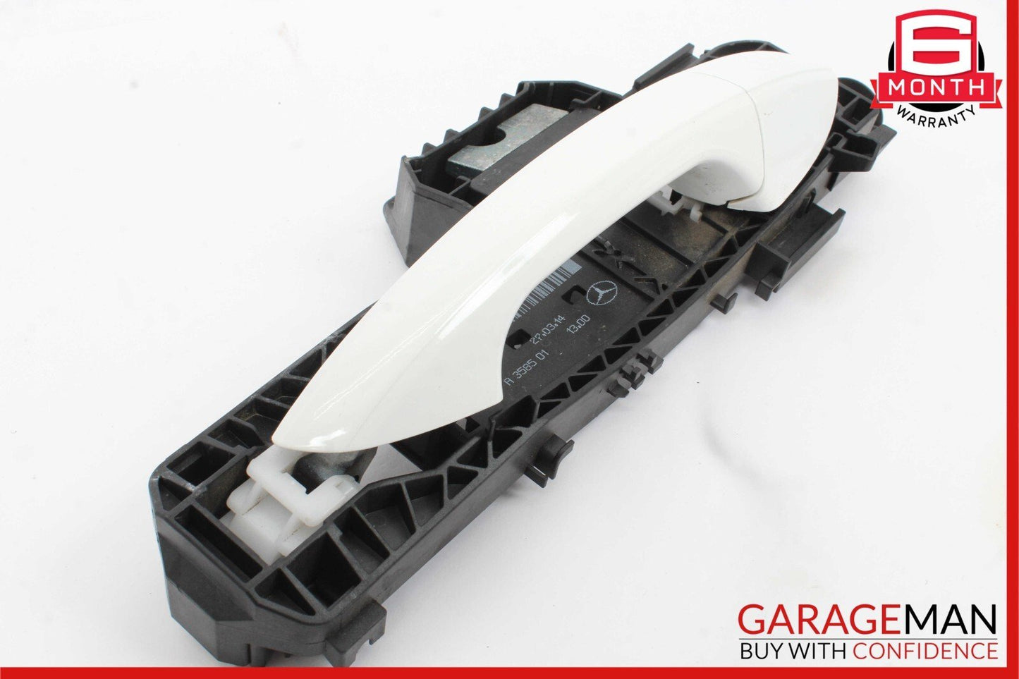 12-14 Mercedes W204 C300 C250 Right Passenger Exterior Door Handle Polar White